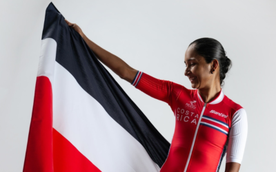 La cycliste Milagro Mena en route pour les Jeux Olympiques avec le confort de Dian